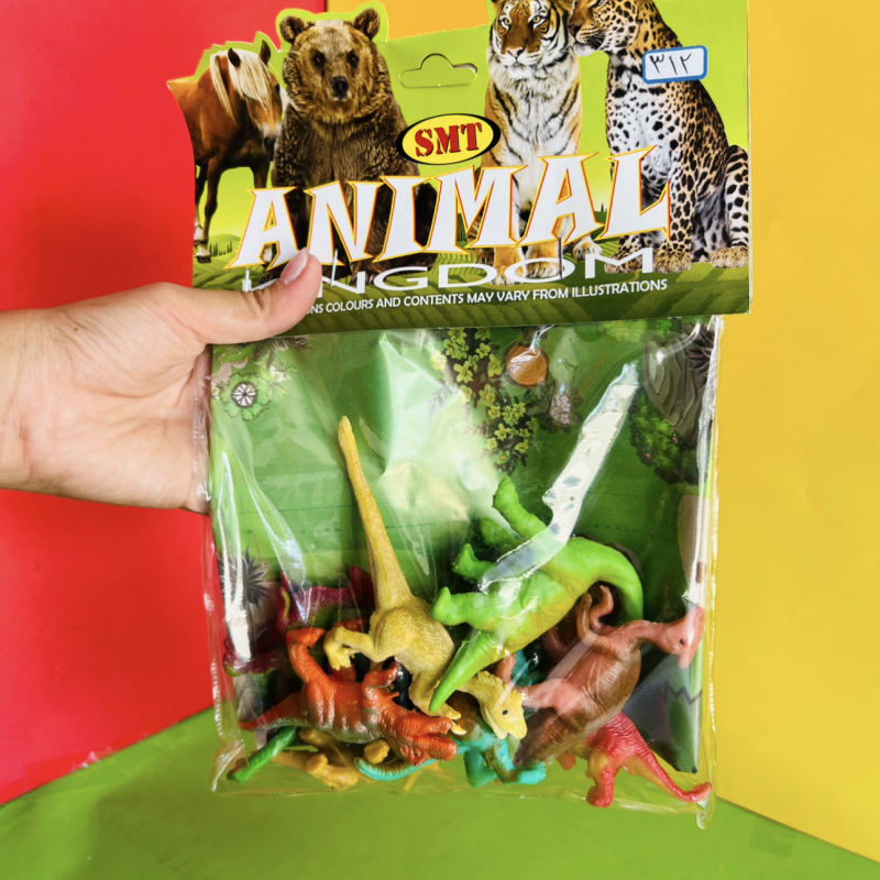 ست حیوانات دایناسوری با سفره