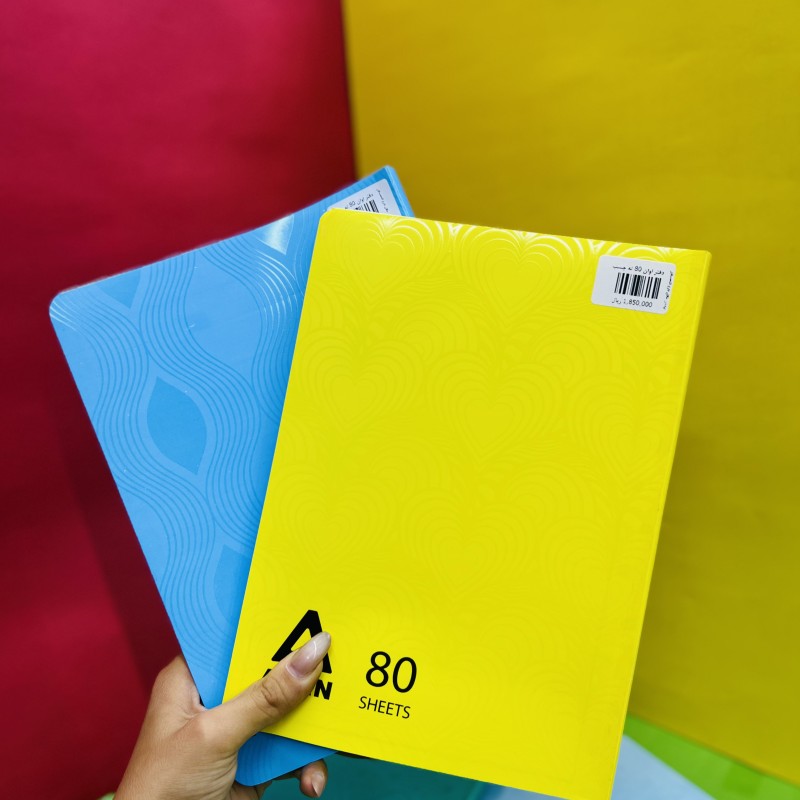 دفتر 80 برگ آوان ته چسب
