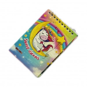 دفترچه سیمی طرح دار