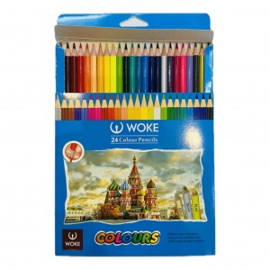 مدادرنگی ووک ۲۴رنگ مقوایی