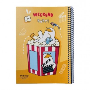 دفتر ۴۰برگ فنری کد 351