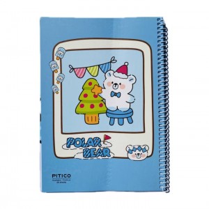 دفتر ۶۰ برگ فنری پیتیکو کد 399