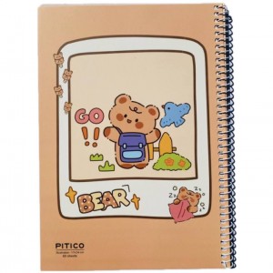 دفتر ۶۰ برگ فنری پیتیکو کد 399