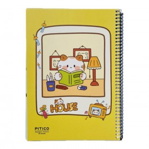 دفتر ۶۰ برگ فنری پیتیکو کد 399