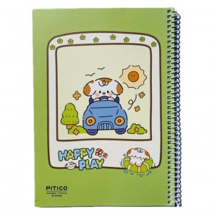 دفتر ۶۰ برگ فنری پیتیکو کد 399