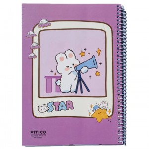 دفتر ۶۰ برگ فنری پیتیکو کد 399