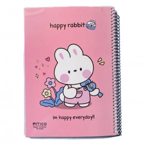 دفتر ۸۰برگ فنری مجلد پیتیکو کد 364