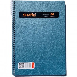 دفتر شفیعی ۸۰برگ جلد سخت کد ۱۷۲