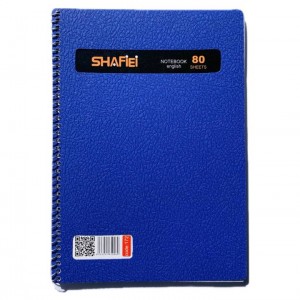 دفتر شفیعی ۸۰برگ جلد سخت کد ۱۷۲