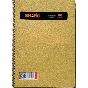 دفتر شفیعی ۸۰برگ جلد سخت کد ۱۷۲