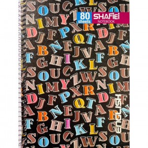 دفتر ۲خط فنری شفیعی ۸۰برگ