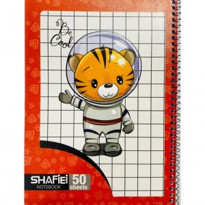 دفتر شطرنجی یک سانت برند شفیعی ۵۰برگ