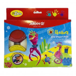 رنگ انگشتی ۴رنگ کاسه ای آریا