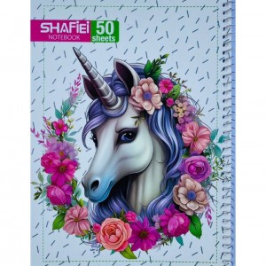 دفتر ۵۰برگ شفیعی فنری کد ۸۱