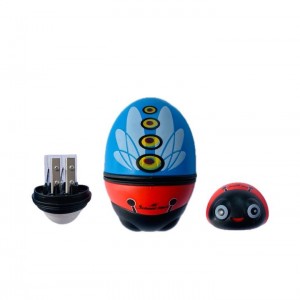 تراش و پاک کن کفشدوزک اسکول مکس