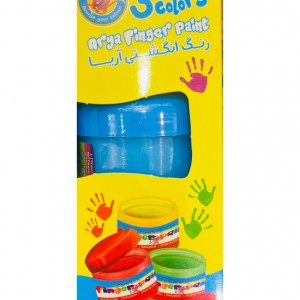 رنگ انگشتی ۳ رنگ آریا