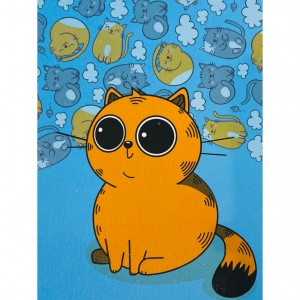 دفترچه ی سیمی  ۱۰۰ برگ آفرین