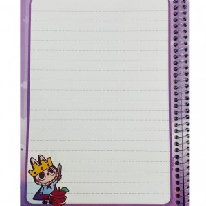 دفتر فنری ۴۰برگ حاشیه دار