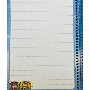 دفتر فنری ۴۰برگ حاشیه دار