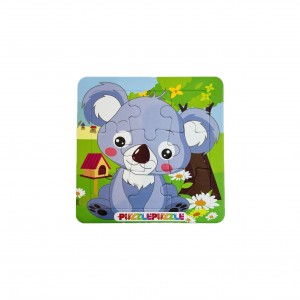 پازل طرحِ چوب