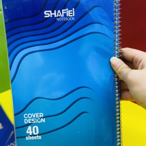 دفتر فنری 40 برگ شفیعی