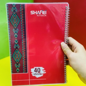 دفتر فنری 40 برگ شفیعی
