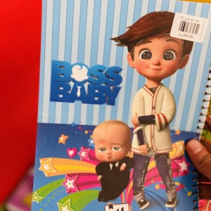 دفتر 50 برگ خطی فنری کاج فانتزی