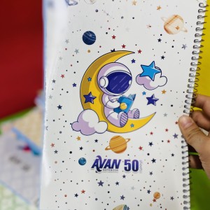 دفتر شطرنجی 50 فنری فانتری