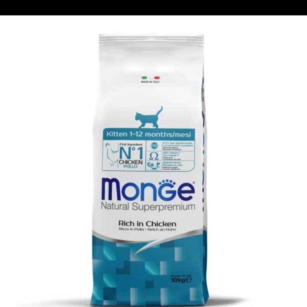 غذای خشک بچه گربه طعم مرغ مونژه _ وزن ۱.۵کیلوگرم