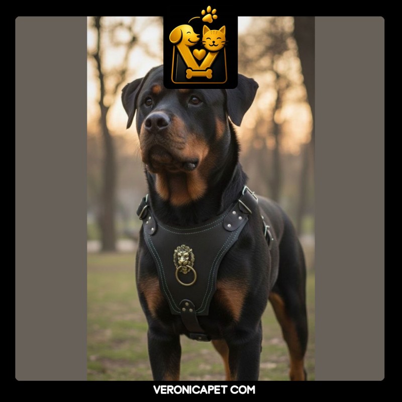 قلاده سینه بند سگ لارج | مدل ساده | برند آوش