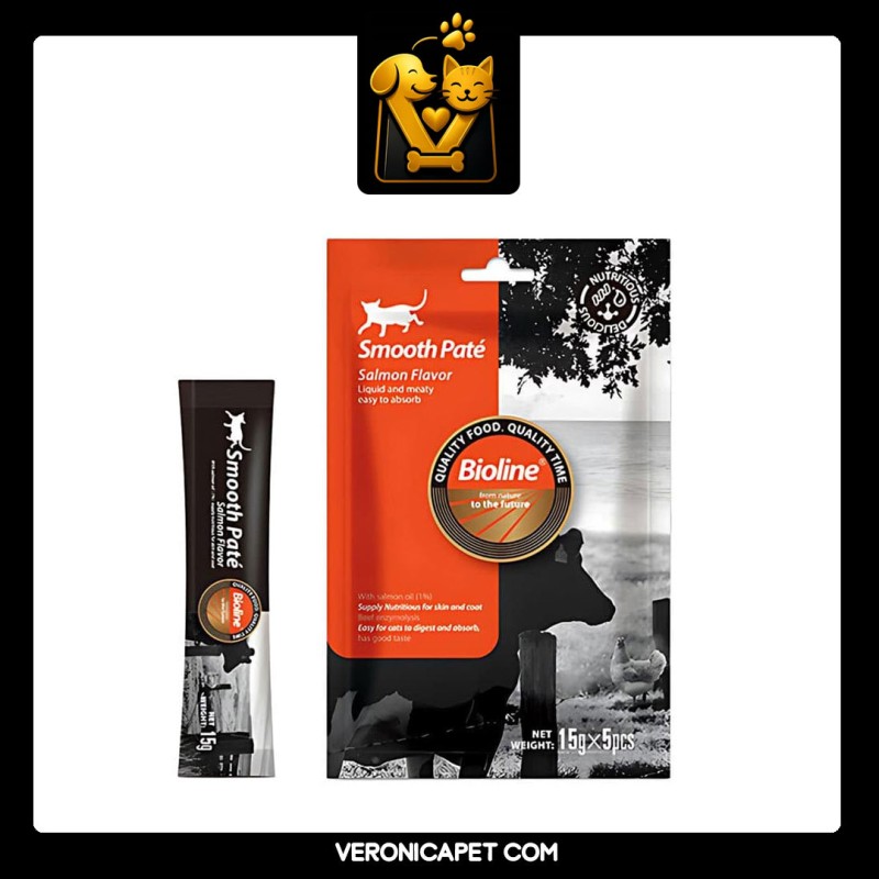 چاشنی غذا سگ و گربه – ساشه 15گرمی – بسته 5ساشه | بایولاین