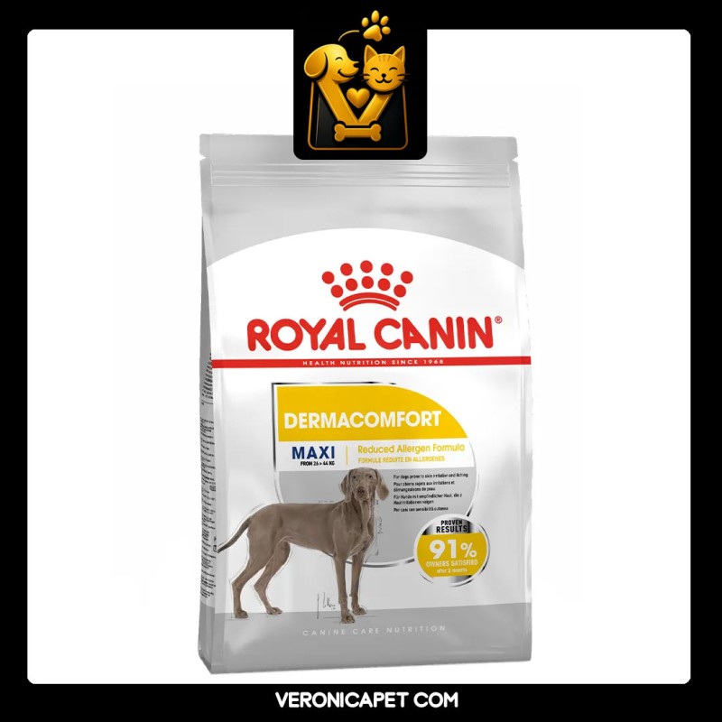 غذای سگ مکسی درماکامفورت رویال کنین