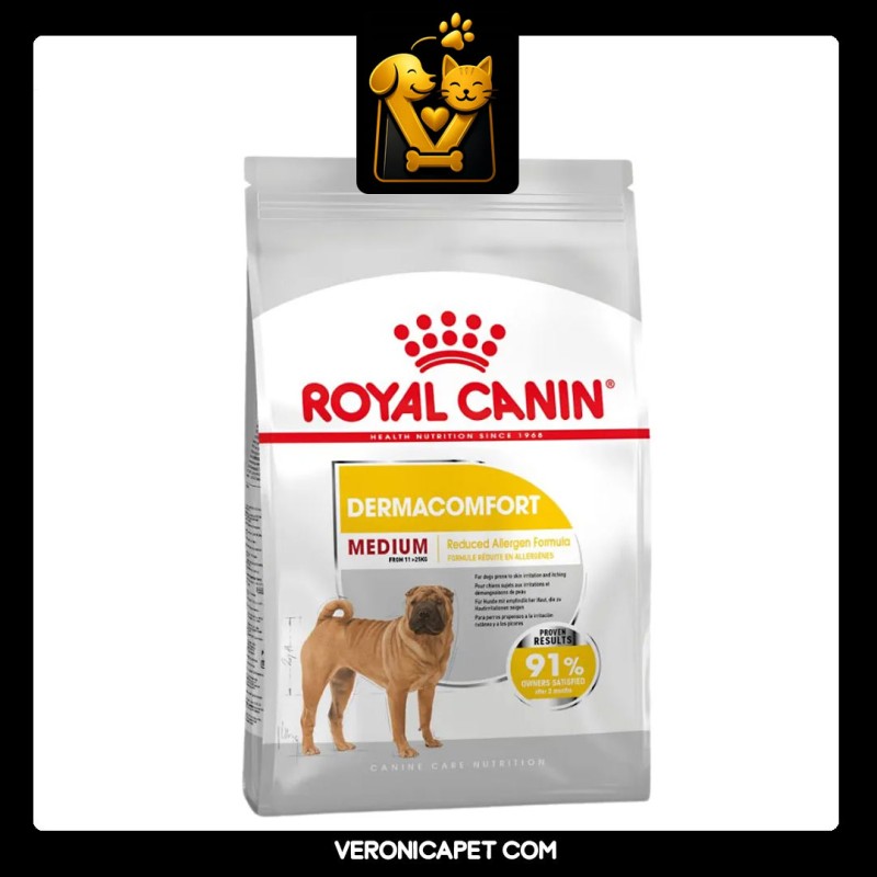 غذای سگ مدیوم درماکامفورت رویال کنین