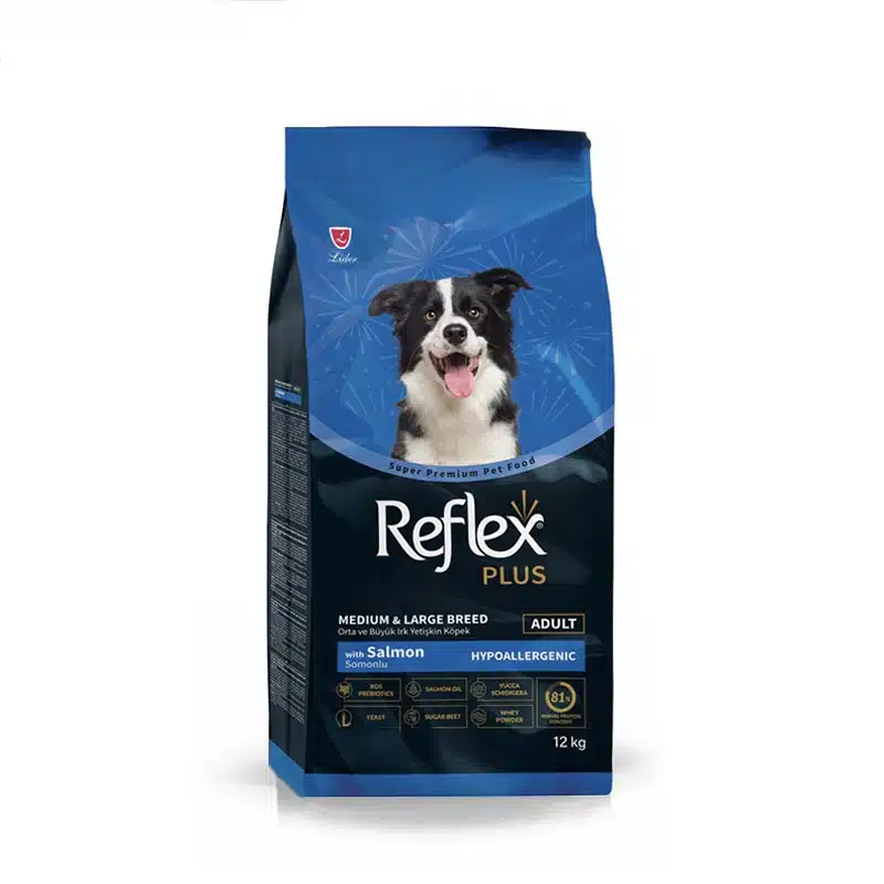 غذای سگ نژاد بزرگ رفلکس سوپرپرمیوم با طعم سالمون – Reflex Superpremium Large Breed Salmon
