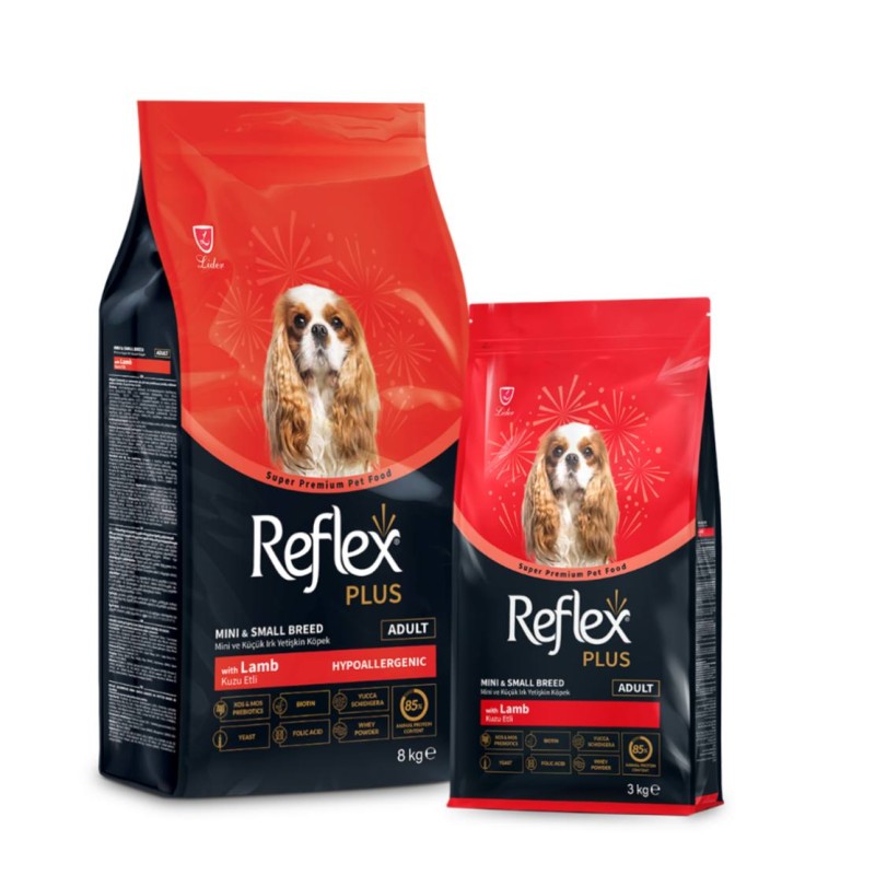 غذای سگ نژاد کوچک رفلکس سوپرپرمیوم طعم بره