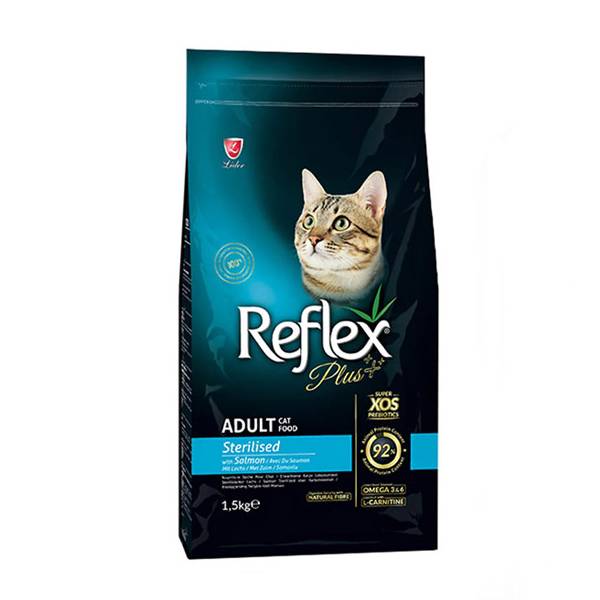 غذای گربه عقیم شده رفلکس پلاس استرلایز با طعم ماهی سالمون – Reflex Plus Sterilized