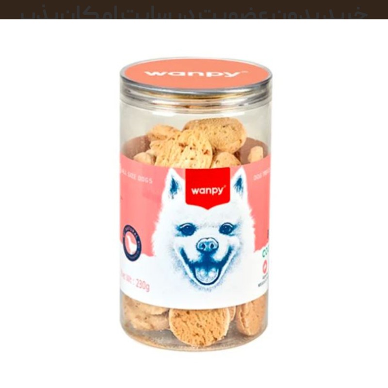 تشویقی سگ ونپی مدل Wanpy Dog Cookies Apple وزن 230 گرم
