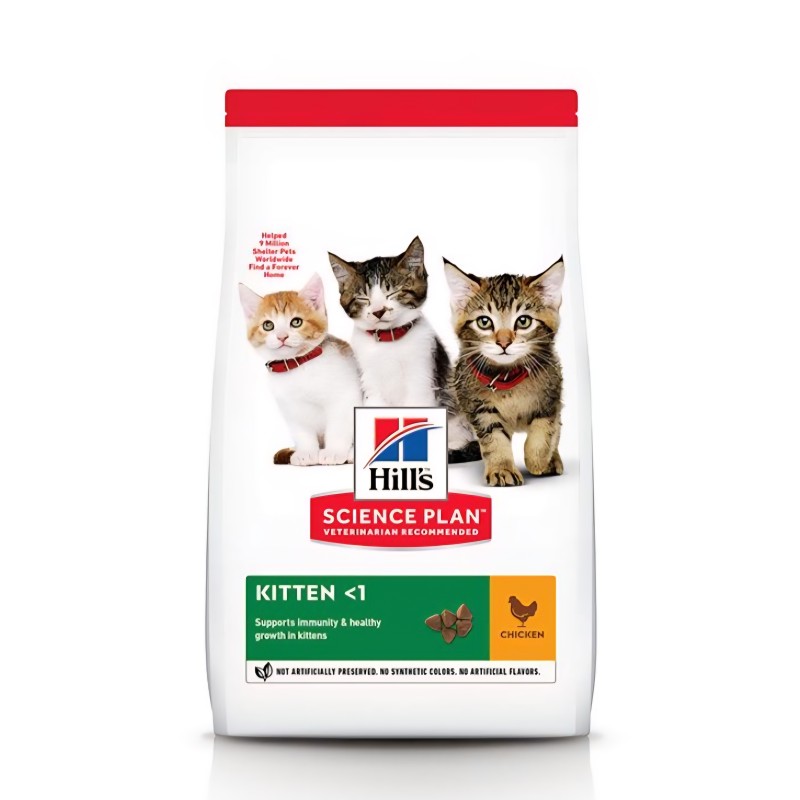 غذای خشک بچه گربه هیلز با طعم ماهی تن وزن 1.5 کیلوگرم