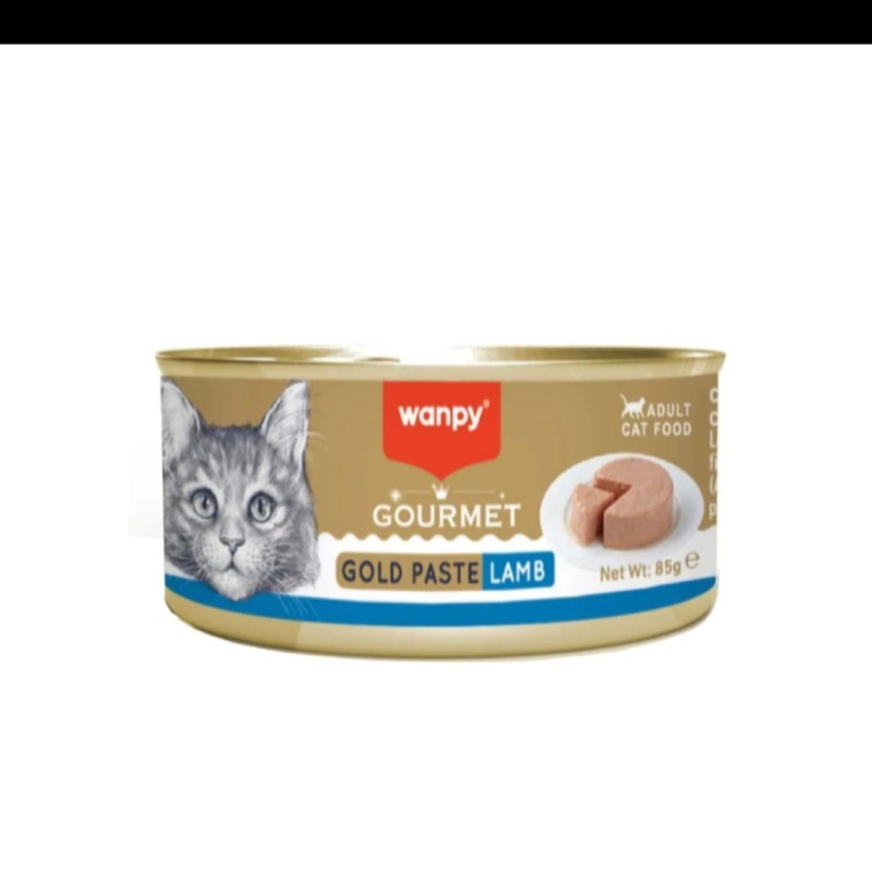 کنسرو گربه گورمت ونپی با طعم بره وزن 85 گرم
