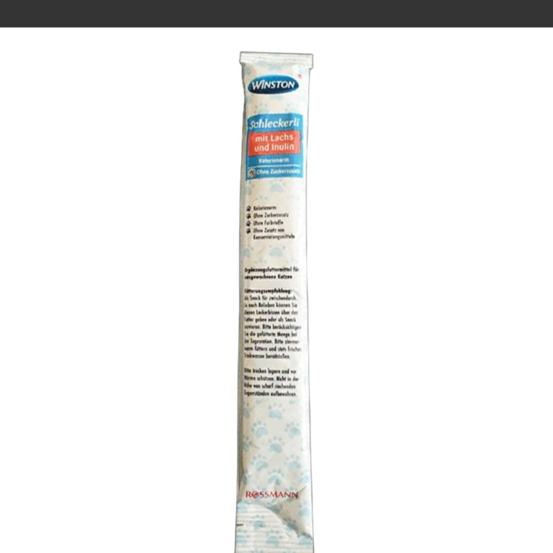 بستنی گربه وینستون با طعم ماهی Winston Fish وزن ۱۵ گرم