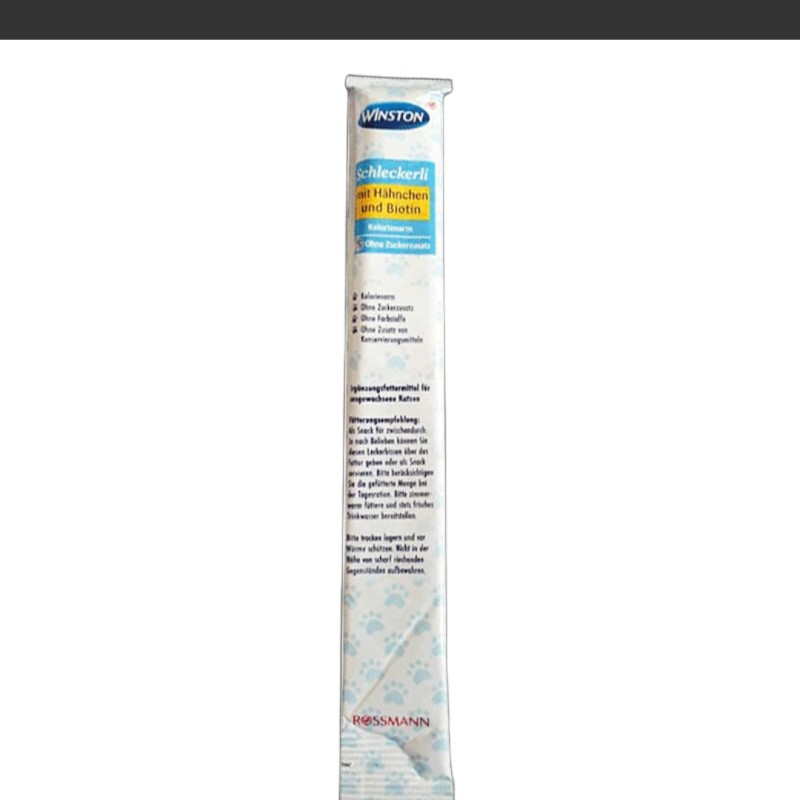 بستنی گربه وینستون با طعم مرغ Winston Chicken وزن ۱۵ گرم