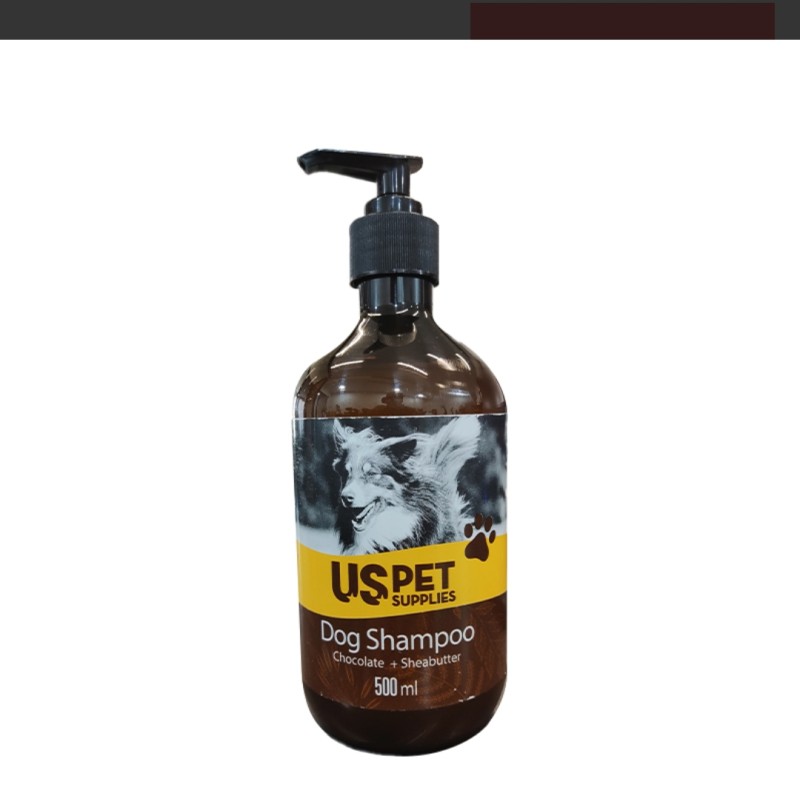 شامپو سگ یو اس پت با شکلات و کره شی USPet Dog Chocolate & Shea Butter Shampoo حجم 500 میلی لیتر