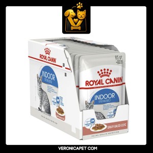 پوچ گربه ایندور استریلایزد گروی رویال کنین