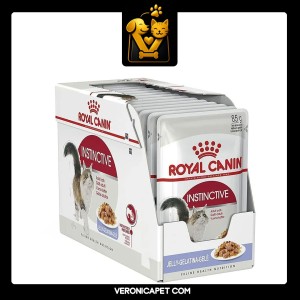 پوچ گربه اینستینکتیو ژلی رویال کنین