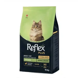 غذای گربه عقیم شده رفلکس پلاس (استرلایز) با طعم مرغ – ReflexPlus Sterilised Chicken