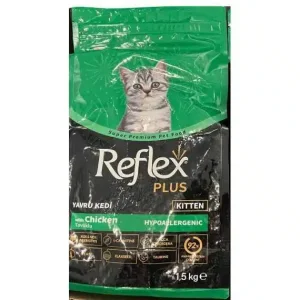 غذای خشک بچه گربه رفلکس پلاس کیتن با طعم مرغ – ReflexPlus Chicken Kitten Food