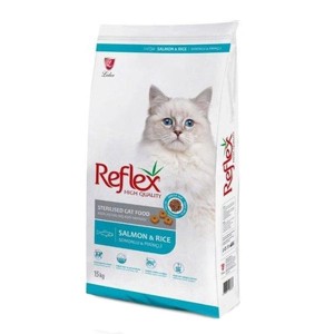 غذای گربه رفلکس عقیم شده (استرلایز) طعم ماهی سالمون و برنج – Reflex Sterilized Cat Food with Salmon