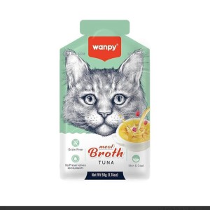 سوپ گربه ونپی با طعم تن ماهی وزن 50 گرم