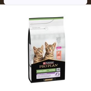 غذای خشک بچه گربه عقیم پروپلن ProPlan Sterilised Kitten وزن 1.5 کیلوگرم