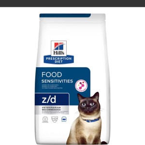 غذای خشک درمانی گربه هیلز مخصوص حساسیت غذایی Hill's Food Sensitivities Cat Food وزن 1.5 کیلوگرم